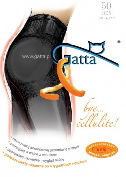 Антицелулитен чорапогащник в графит Bye Cellulite Nero 50 DEN