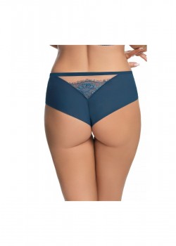 Бразилиани с дантела в син цвят PARADISE K666