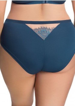Бикини с дантела в син цвят PARADISE K665