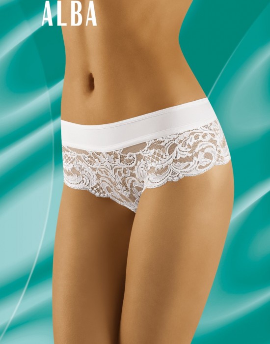 Бикини в бял цвят Alba - Sabrina.bg