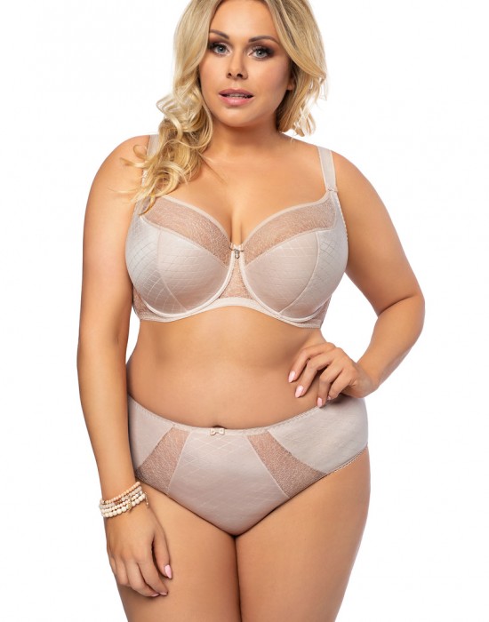 Макси сутиен с полуподплатени чашки в бежов цвят K481 EDEN - Sabrina.bg