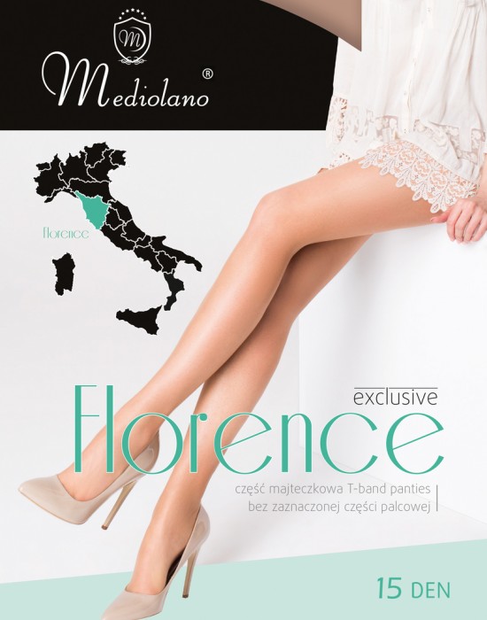 Чорапогащи в черен цвят 15 DEN FLORENCE NERO - Sabrina.bg