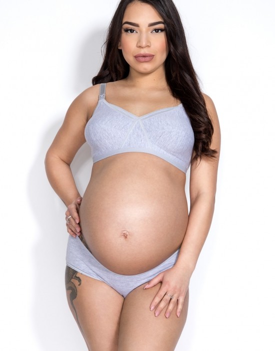 Сутиен за кърмачки в бял цвят MAMA BASIC MILKY - Sabrina.bg