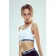 Спортен дамски топ в бял цвят AMIRA - Sabrina.bg