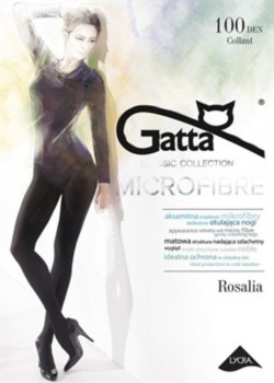 Микрофибърни чорапогащи в черен цвят ROSALIA 100 DEN-5 NERO