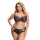 Макси сутиен с мека чашка в черен цвят RAVENNA K677 - Sabrina.bg