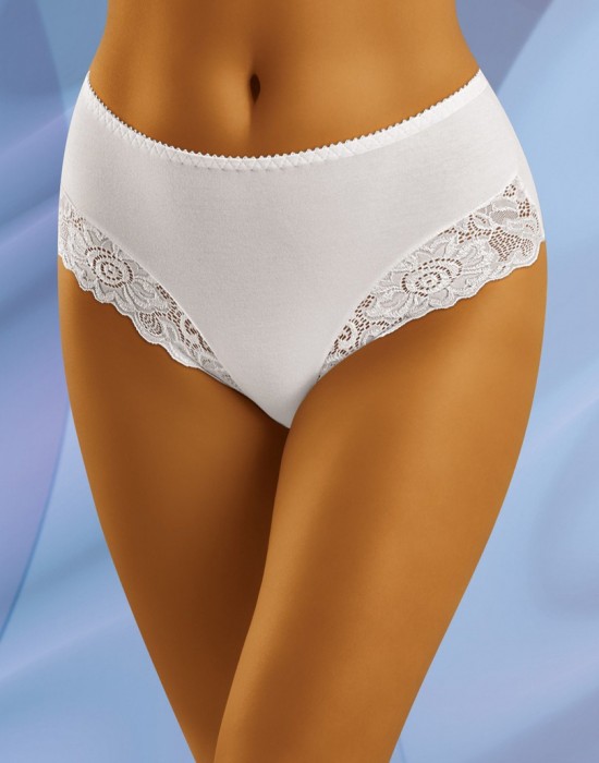 Бикини с дантела в бял цвят ECO-GI - Sabrina.bg