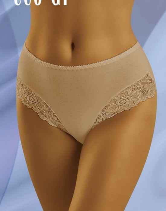 Бикини с дантела в бежов цвят ECO-GI - Sabrina.bg