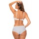 Бански костюм от две части в сив цвят M-697-1 - Sabrina.bg