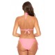Бански костюм от две части в розов цвят Julita M-686-12 - Sabrina.bg