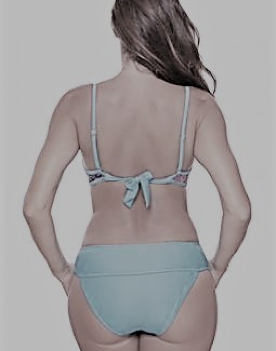 Бански костюм от две части в сив цвят Zlata M-683-4 - Sabrina.bg
