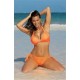 Бански костюм от две части в оранжев цвят Julita M-686-9 - Sabrina.bg