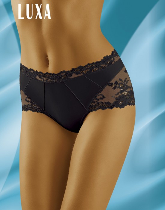 Микрофибърни бикини в черно LUXA - Sabrina.bg