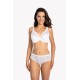 Микрофибърни бикини в бял цвят 1058 - Sabrina.bg