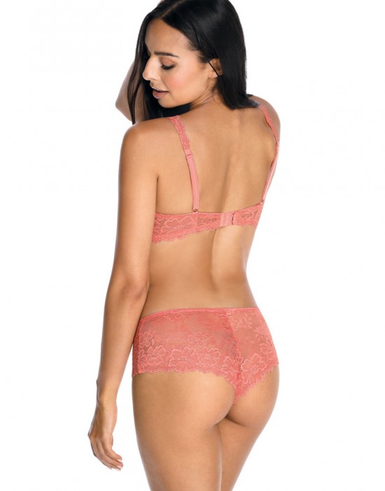 Сутиен с полуподплатени чашки в цвят праскова CARMELA M-053/22 - Sabrina.bg