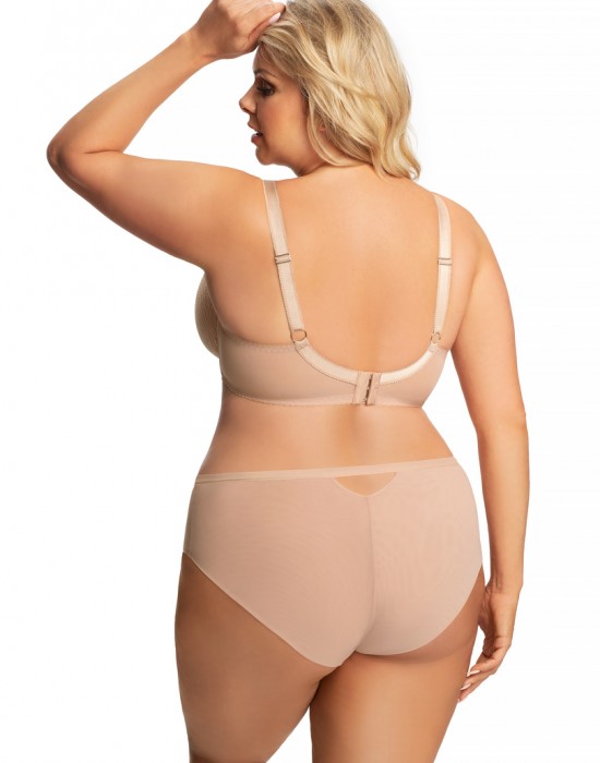 Макси сутиен с меки чашки в цвят пудра K689 BLANCHE - Sabrina.bg