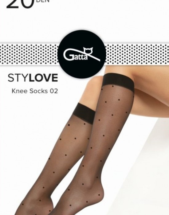 Дамски чорапи в черен цвят STYLOVE 02 20 DEN - Sabrina.bg