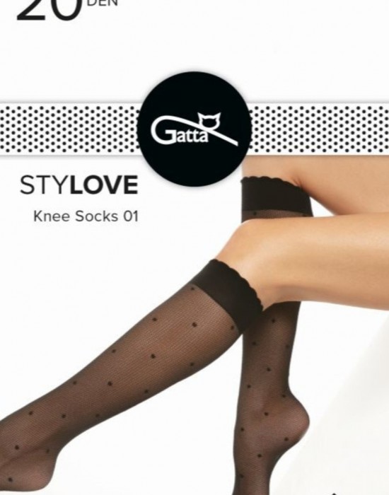 Дамски чорапи в черен цвят STYLOVE 01 20 DEN - Sabrina.bg