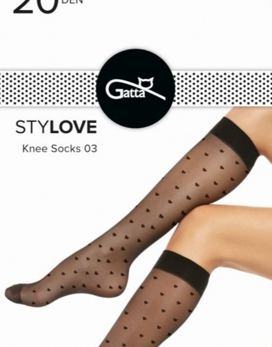 Дамски чорапи в черен цвят STYLOVE 03 20 DEN - Sabrina.bg