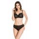 Сутиен с полуподплатени чашки в черен цвят SWING SEMI 01082 - Sabrina.bg