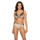 Сутиен с меки чашки в бежов цвят AV 2012 LEOPARD - Sabrina.bg