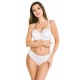 Сутиен с полуподплатени чашки в бял цвят SNOW WHITE II 01096 - Sabrina.bg