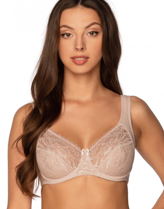 Сутиен с меки чашки в бежов цвят ARABELA 1160 - Sabrina.bg