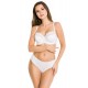 Микрофибърни бикини в бял цвят SNOW WHITE II 01096 - Sabrina.bg