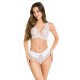 Сутиен с меки чашки в бял цвят DOTS BRALETTE 19122 - Sabrina.bg