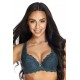 Сутиен с полуподплатени чашки в петролено син цвят CARMELA M-053/22 - Sabrina.bg