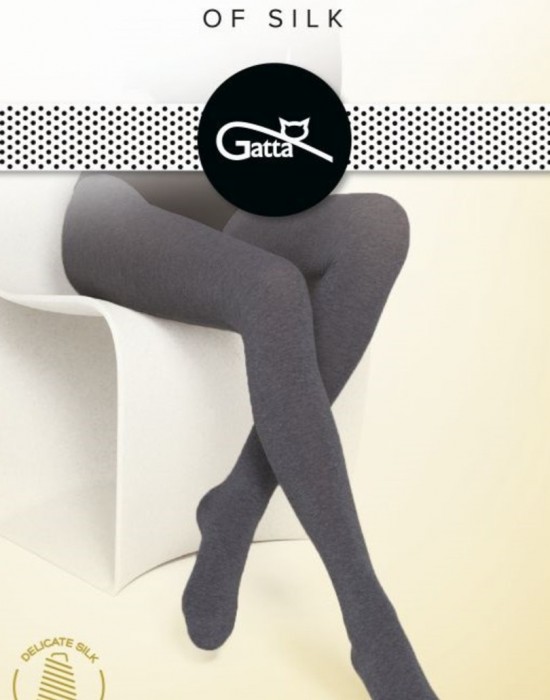 Чорапогащи с коприна в черен цвят TOUCH OF SILK NERO - Sabrina.bg