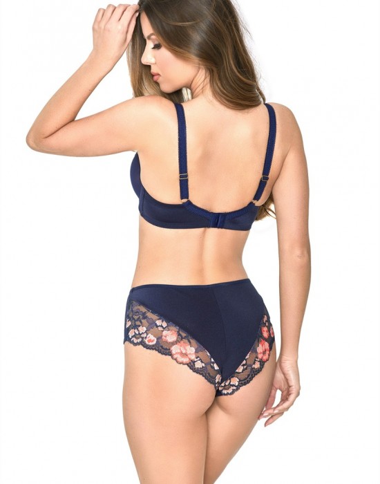 Сутиен с меки чашки в тъмносин цвят DEMI SOFT 19123 - Sabrina.bg