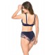 Сутиен с меки чашки в тъмносин цвят DEMI SOFT 19123 - Sabrina.bg