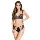 Сутиен с меки чашки в черен цвят HOLLY SOFT 19124 - Sabrina.bg