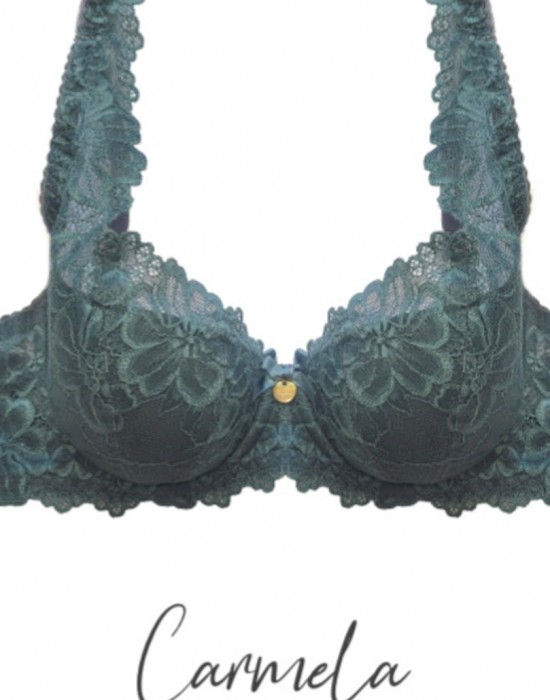 Сутиен с полуподплатени чашки в цвят каки CARMELA M-053/22 - Sabrina.bg