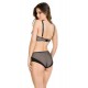 Бикини с тюл в черен цвят LACE 19131 - Sabrina.bg